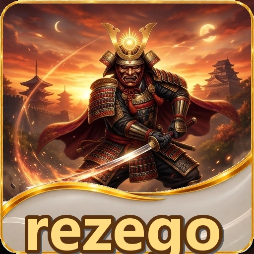 Panel unduh di bagian atas beranda rezego.